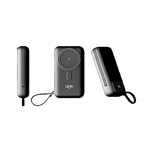 LinkTech WP28 Premium 20000 mAh 15W Kablosuz Şarj Powerbank - 3