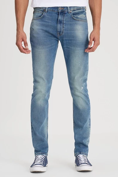 Luke Jean Pantolon Mid Blue Mid Blue 36 32 - 4