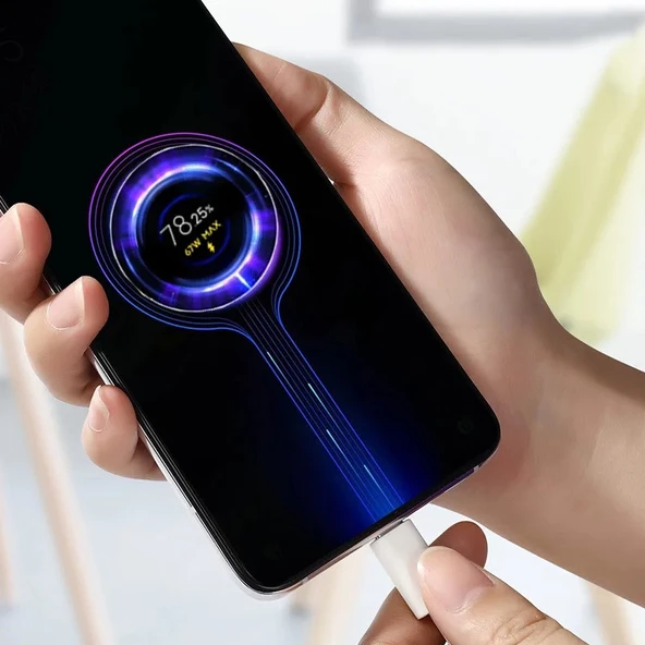 Okyanustech Xiaomi Mi Uyumlu Turbo Hızlı Şarj Kablosu 67W 6A Redmi Note 11 Pro 5G Note 12 T Pro Note 13 Pro 5G - 2