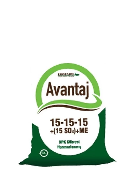 Avantaj 15.15.15 + %15 S03+ME Kompoze Gübre - 50 kg