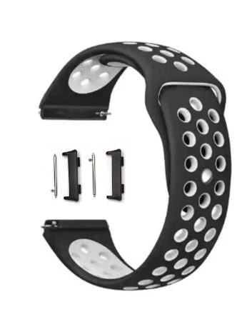 Oppo Watch 46mm Silikon Delikli Kordon - Aparat Dahil - 3