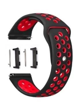 Oppo Watch 46mm Silikon Delikli Kordon - Aparat Dahil - 6