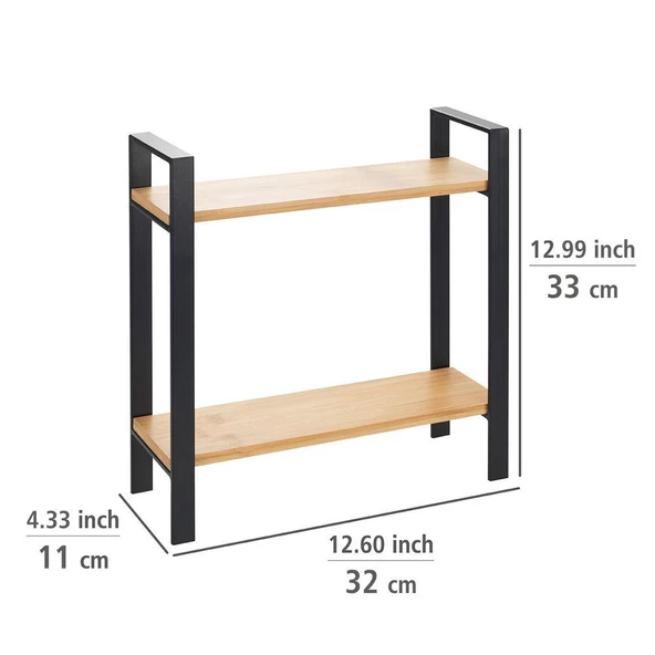 WENKO Metal Çerçeveli Bambu Mutfak rafı - 3
