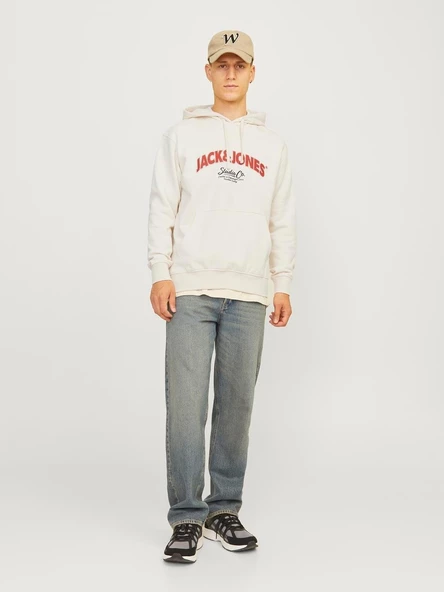 JORBRONX ARCH BIG SWEAT HOOD LN White White M - 7