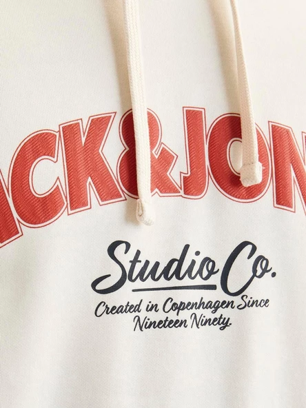 JORBRONX ARCH BIG SWEAT HOOD LN White White S - 5
