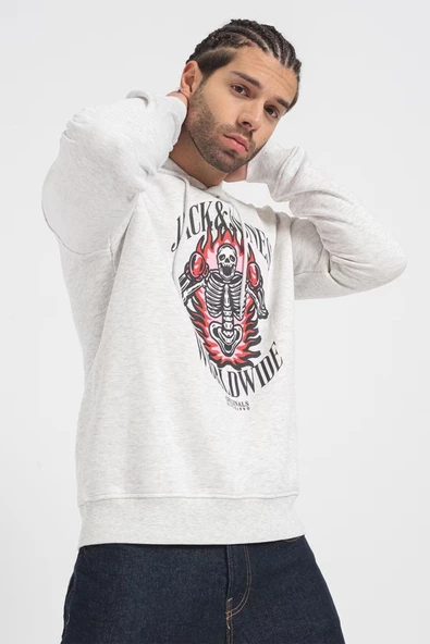 JORDAEMON SWEAT HOOD FST White White S - 4