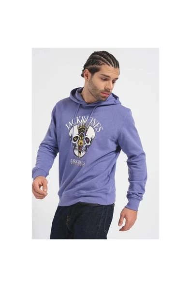 JORDAEMON SWEAT HOOD FST PURPLE PURPLE XL - 3