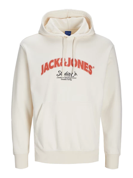 JORBRONX ARCH BIG SWEAT HOOD LN White White S - 2