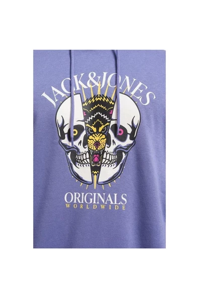 JORDAEMON SWEAT HOOD FST PURPLE PURPLE XL - 2