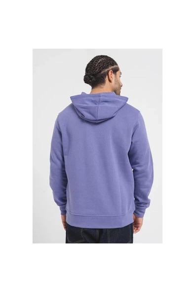 JORDAEMON SWEAT HOOD FST PURPLE PURPLE L - 5