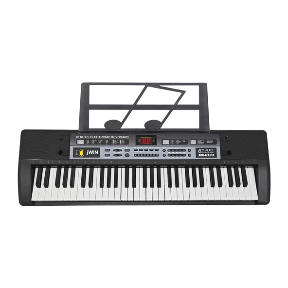Jwin MK-6133 61 Tuşlu Elektronik Org (Mikrofon ve Adaptör Hediye) - 4