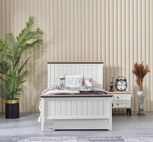 Takım BOSTON Genç Oda 90420 Urlu Karyola Yavru Karyola Komodin Masa Koltuk Dolap - 8