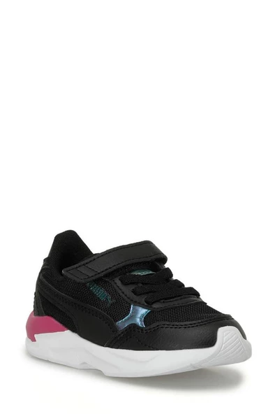 Puma X-ray Speed Lite Bouny Sky Ac INF 398007 02 Kız Çocuk Spor Ayakkabı Siyah-Yeşil 22-27