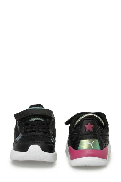 Puma X-ray Speed Lite Bouny Sky Ac INF 398007 02 Kız Çocuk Spor Ayakkabı Siyah-Yeşil 22-27 - 5