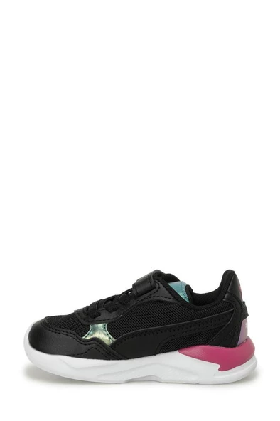 Puma X-ray Speed Lite Bouny Sky Ac INF 398007 02 Kız Çocuk Spor Ayakkabı Siyah-Yeşil 22-27 - 3