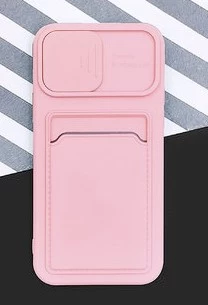 iPhone 6 Sürgülü Kılıf Kartlı Dizayn