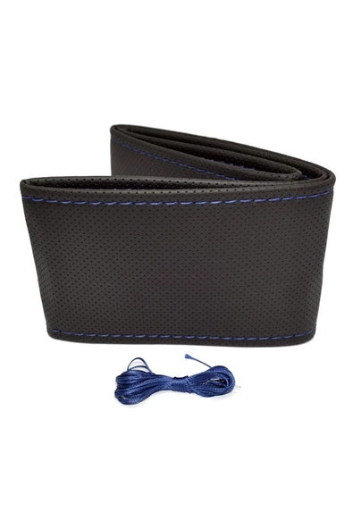 ucuzdukkan28 Tata Xenon Dikme Direksiyon Kılıfı İpli İğneli - Mavi