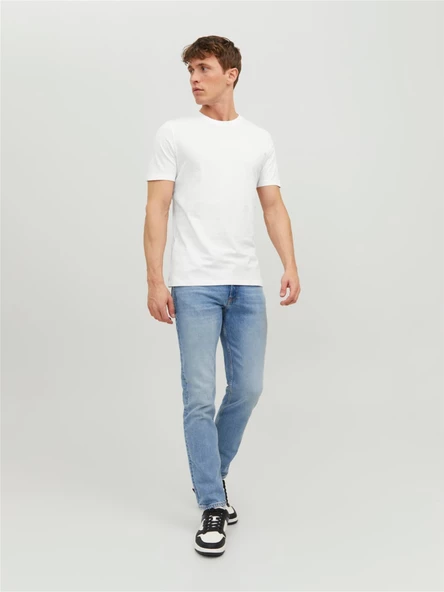 JJEORGANIC BASIC TEE SS O-NECK NOOS White White L - 5
