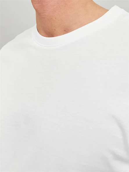 JJEORGANIC BASIC TEE SS O-NECK NOOS White White M - 3