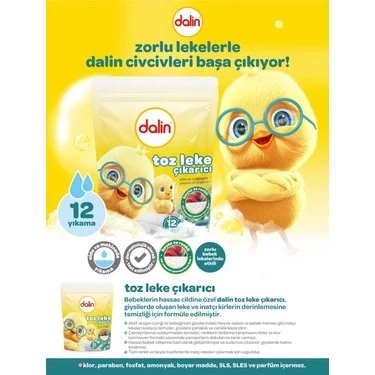Dalin Toz Leke Çıkarıcı 500 Gr - 2