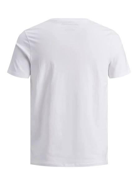 JJEORGANIC BASIC TEE SS O-NECK NOOS White White L - 6