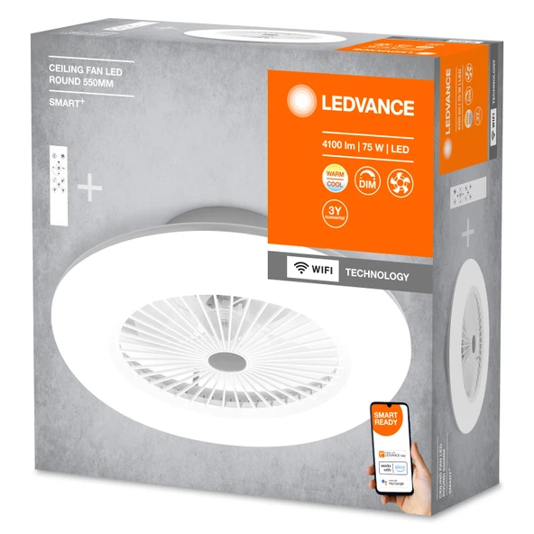 LEDVANCE SMART LED FANLI TAVAN ARMATÜRÜ BEYAZ - 2