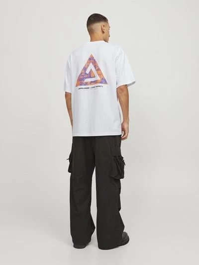 JCOTRIANGLE TEE SS CREW NECK SN White White XL - 2