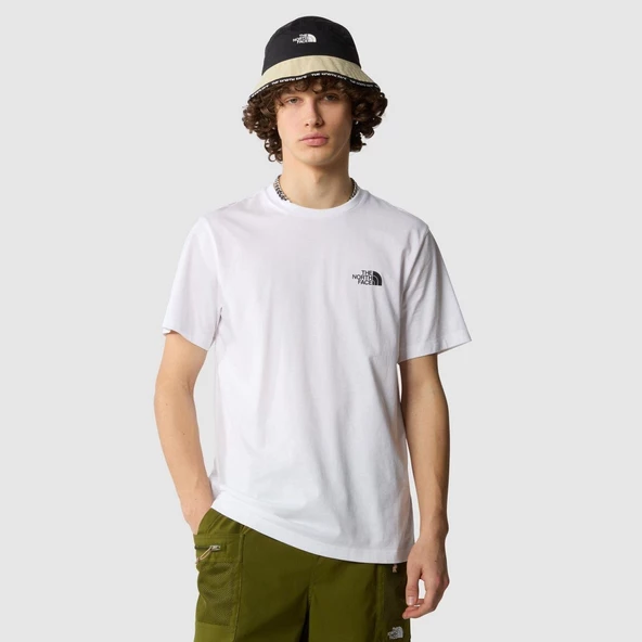 M SS SIMPLE DOME TEE White White L