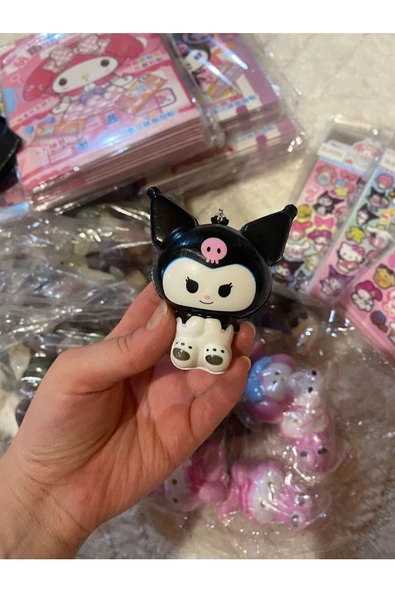 Sanrio Cinnamorol Squishy Pofuduk Anahtarlık 4'lü Set Dört Farklı Karakter - 2
