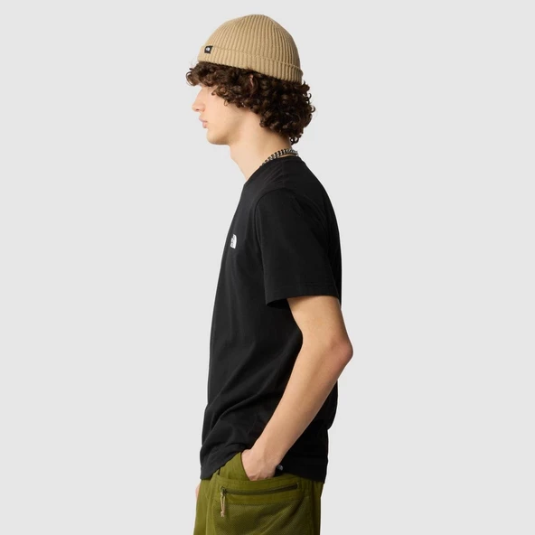 M SS SIMPLE DOME TEE Black Black S - Resim 7