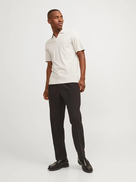 JJESUMMER LINEN POLO SS LN Crockery Crockery M - 7