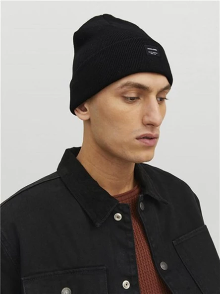 JACDNA BEANIE NOOS Black ONE SIZE Black - 3
