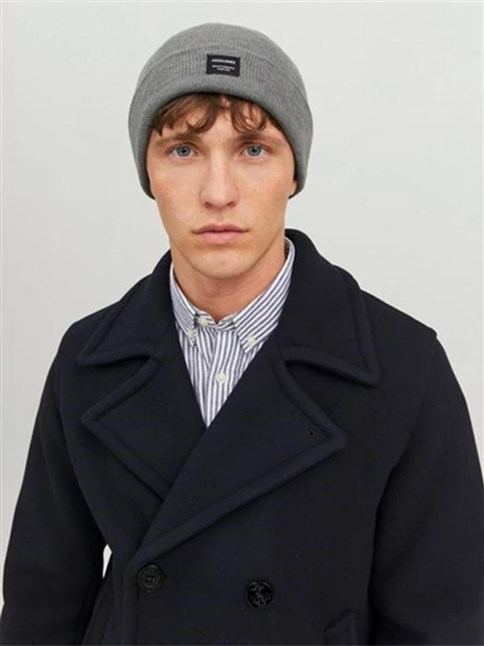 JACDNA BEANIE NOOS GREY ONE SIZE GREY - 2