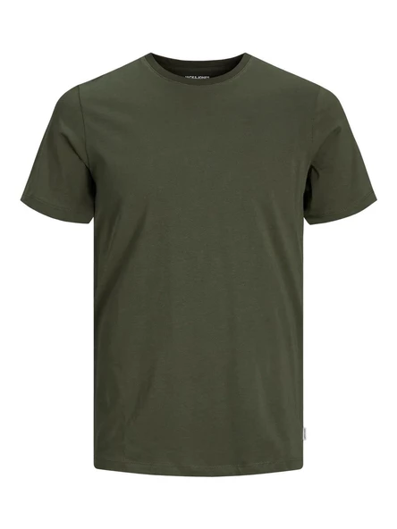 JJEORGANIC BASIC TEE SS O-NECK NOOS Olive Olive XS ürün görseli 1