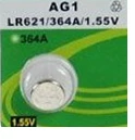 Saat Pili Alkaline 1 Adet AG01-LR621-LR60-L621-164 1.5V