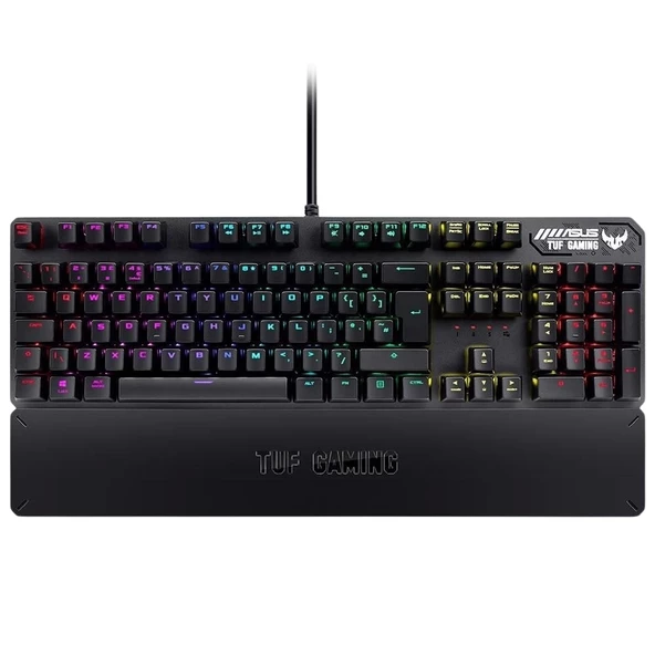 Asus TUF Gaming K3 Red Switch Mekanik RGB Gaming Klavye