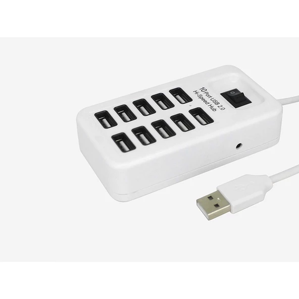 Usb Çoğaltıcı 10 Port Usb 2.0 Hadron HN155