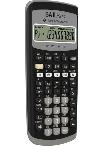 Texas Instruments Ba Iı Plus Finansal Hesap Makinesi - 3