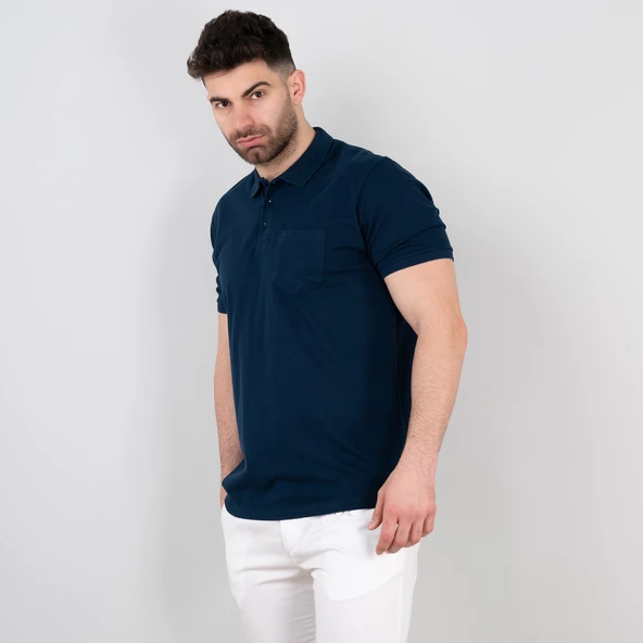 Polo Yaka Cepli Erkek T-Shirt - 6