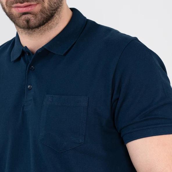 Polo Yaka Cepli Erkek T-Shirt - 7