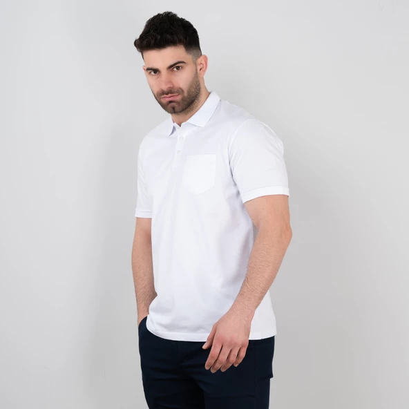 Polo Yaka Cepli Erkek T-Shirt - 10