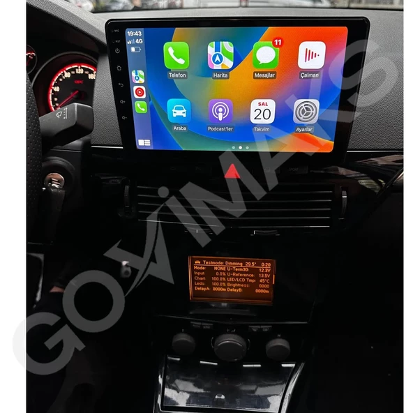 OPEL ASTRA H UYUMLU ÜSTE TAKILAN 2004-2013 6 GB RAM 128 GB HAFIZA ANDROID MULTIMEDIA TEYP - Resim 6