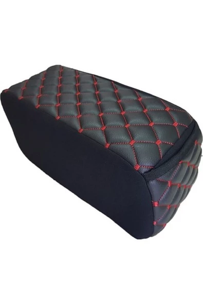 ucuzdukkan28 Mitsubishi Space Runner Baklava Desenli Sünger Oto Kolçak - Kırmızı - 2