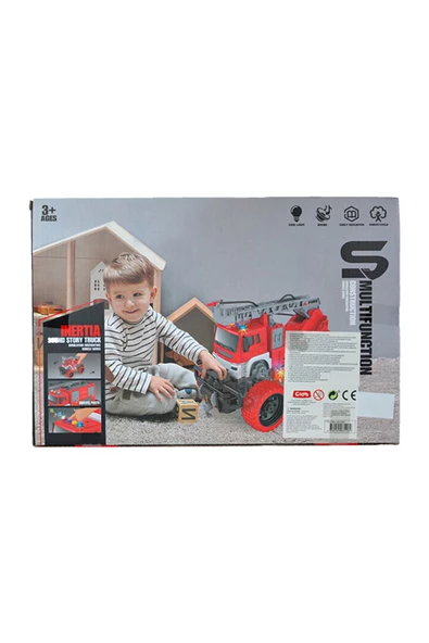 Ctoys Işıklı ve Sesli İtfaiye Aracı JS109S - 2