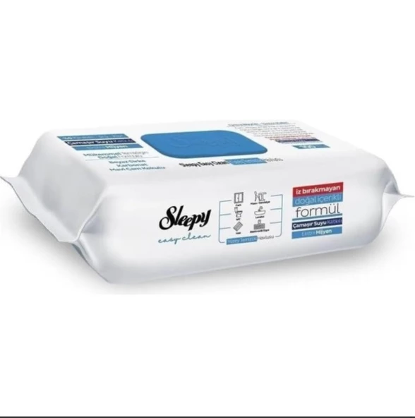 Sleepy Easy Clean Yüzey Temizlik Havlusu 100 Yaprak Çamaşır Suyu Katkılı