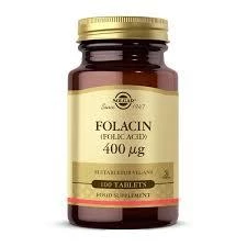 Solgar Folic Acid 400 Mcg 100 Tablet