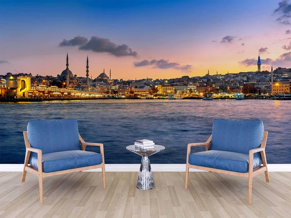 İstanbul Boğaz Manzaralı Duvar Kağıdı - Resim 6