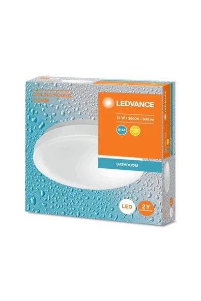 LEDVANCE LED PLAFONYER 12W IP44 SARI IŞIK