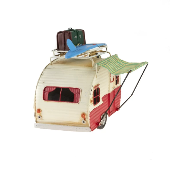 Dekoratif Karavan Metal Karavan Klasik Model 25 Cm - 4