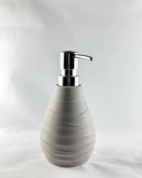 Soft Touch Sıvı Sabunluk - Banyo Mutfak Sıvı Sabunluğu - Akrilik - 350 ML, Krem